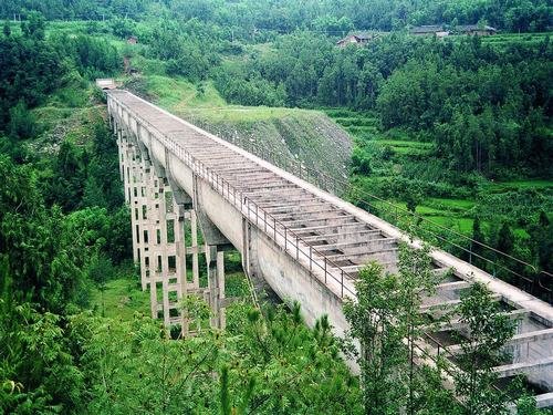 綿陽市武引梨兒園渡槽