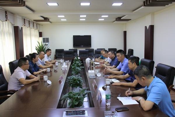 虎渡溪航電開發有限公司副總經理付瓊到公司考察