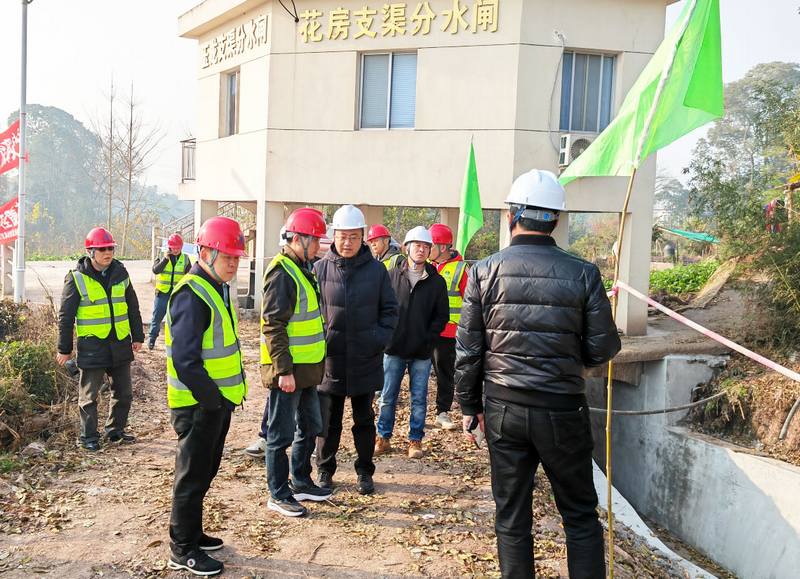 公司紀委赴都江堰灌區(qū)“十四五”續(xù)建配套與現(xiàn)代化改造工程施工第六標段開展檢查督導工作