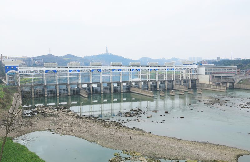 內(nèi)江天宮堂水電站閘壩