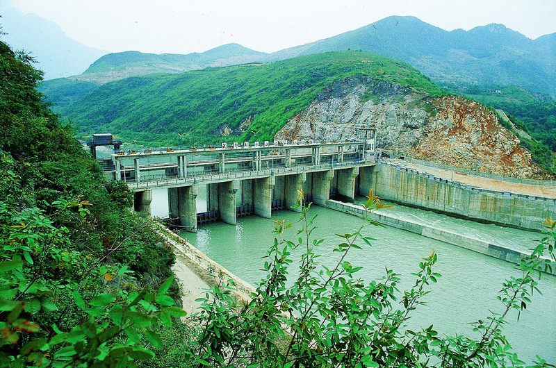 綿陽武都引水樞紐閘壩