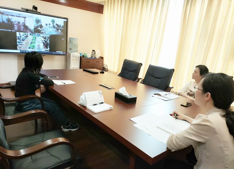 公司人力資源部召開一季度工作視頻會